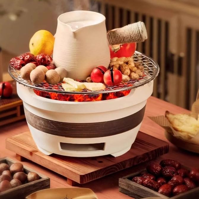 🔥 Portable Charcoal BBQ Grill – Perfect for Outdoor Cooking & Fun! 🍔🌞