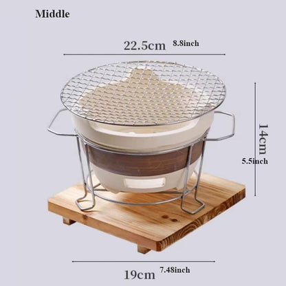 🔥 Portable Charcoal BBQ Grill – Perfect for Outdoor Cooking & Fun! 🍔🌞