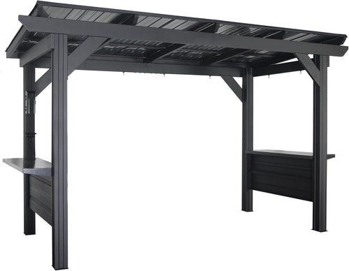 🍖 All-Season Outdoor BBQ Pavilion – Cook & Entertain in Style! 🌞🏡
