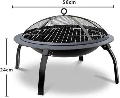 🍖 Lightweight Charcoal Grill – Easy Setup for BBQ Anywhere! 🌲💛