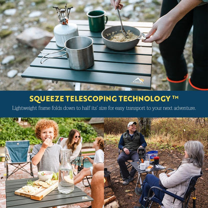 ☀️ Lightweight Folding Table – Your Outdoor Adventure Companion! 🎒💚
