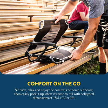 🪑 Portable Folding Outdoor Chair – Comfort Anywhere! 🌞🌲