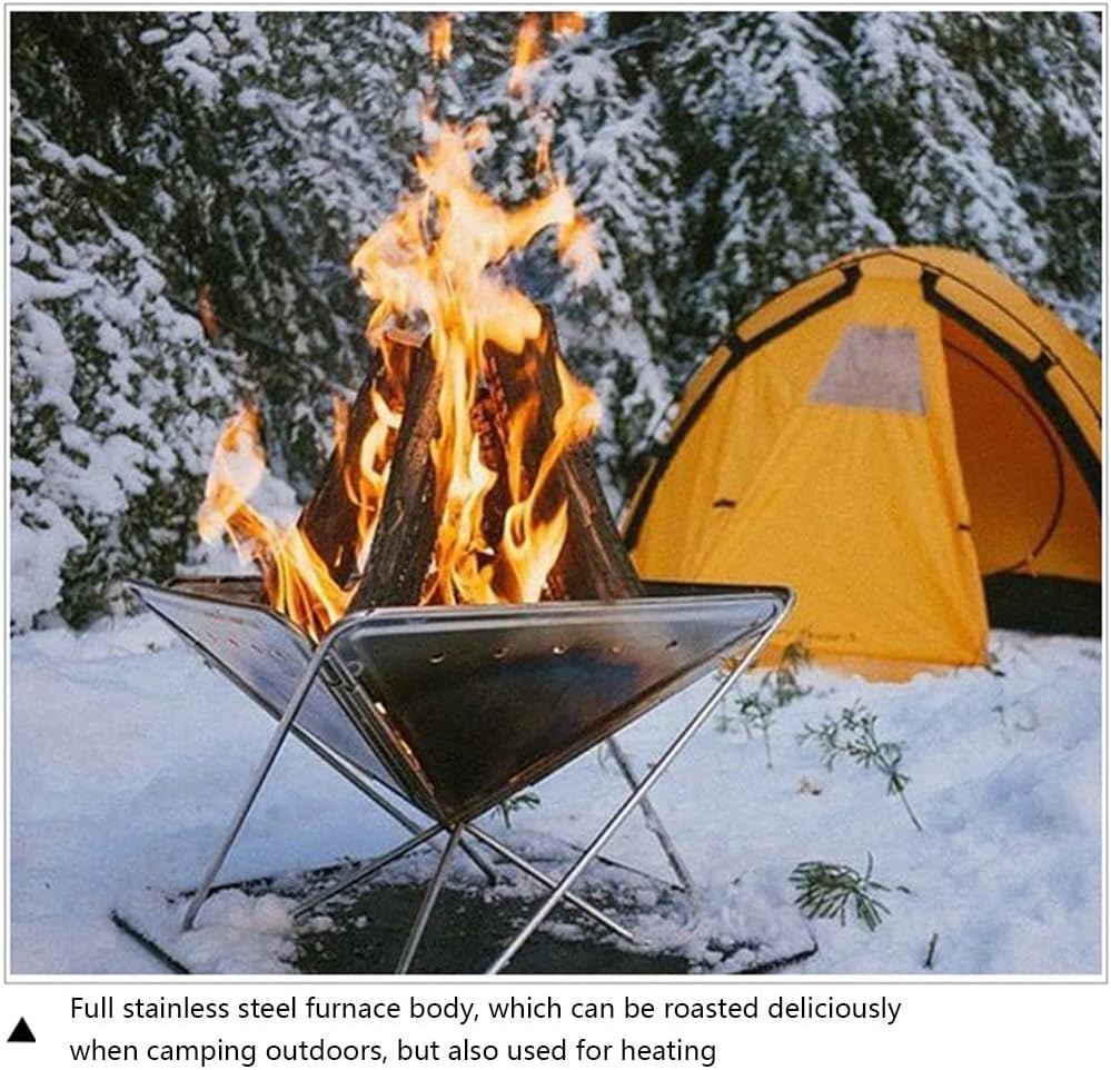 ☀️ Durable Stainless Steel BBQ – Your Go-To Grill for Camping, Beach & Backyard! 🏖️💛