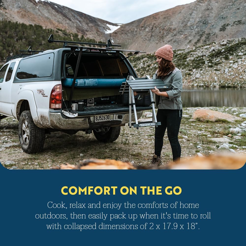 ☀️ Lightweight Folding Table – Your Outdoor Adventure Companion! 🎒💚