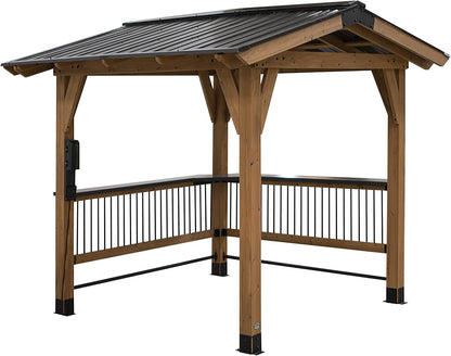 🍖 All-Season Outdoor BBQ Pavilion – Entertain in Style! 🌞🏡