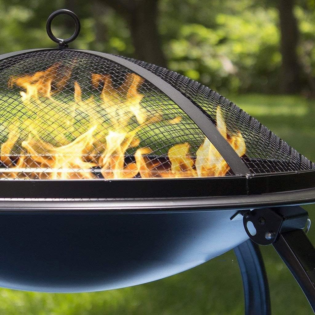 🍖 Lightweight Charcoal Grill – Easy Setup for BBQ Anywhere! 🌲💛